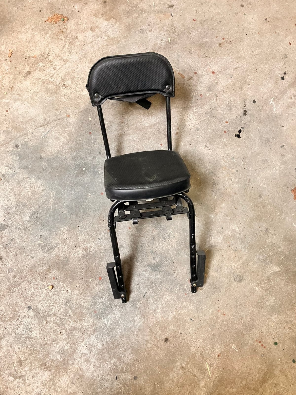 Kinderstoeltje brommer/fiets, Ophalen, Achterzitje, Voetsteuntjes, 15 t/m 36 kg