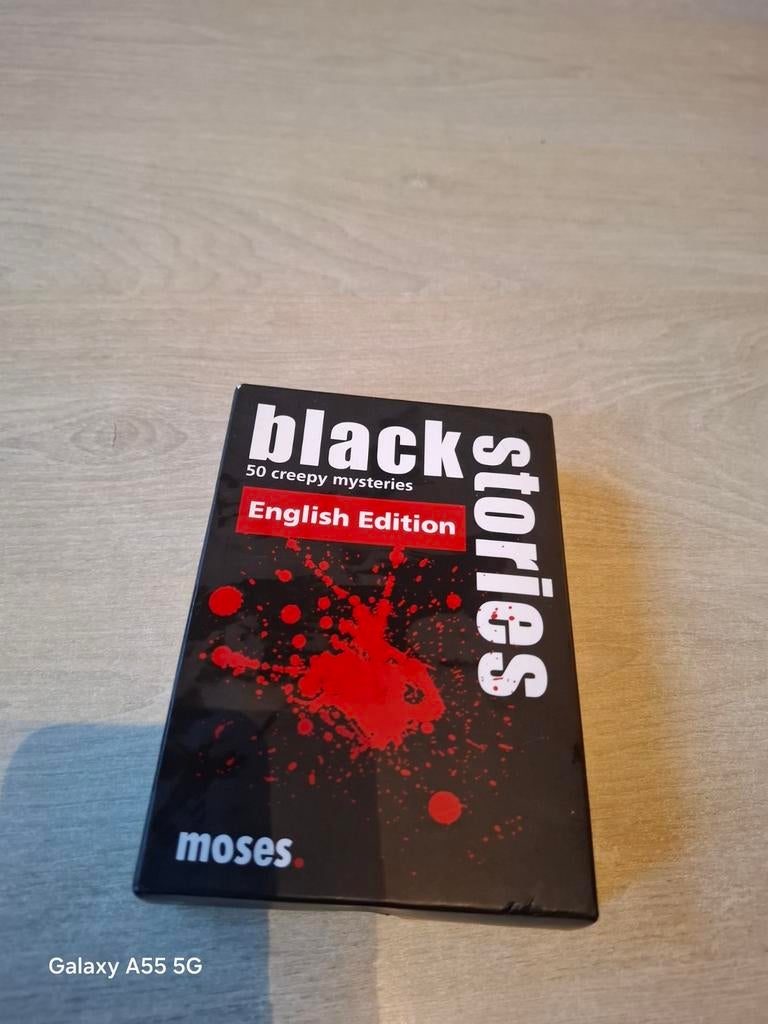 Black Stories - 50 Creepy Mysteries (Engelse Editie), Arnold-Janssen-Straße 23, 41334 Nettetal, Duitsland, Ophalen of Verzenden