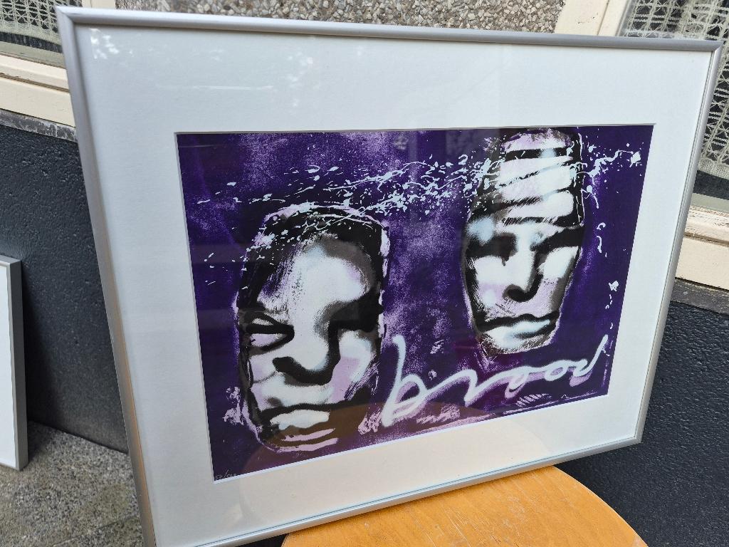Bohemian Rhapsody zeefdruk van Herman Brood, Ophalen