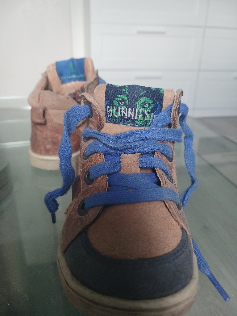 Jongens schoen mt 23 Bunnies JR leer herfst winter, Ophalen, Gebruikt, Schoenen, Diverse merken