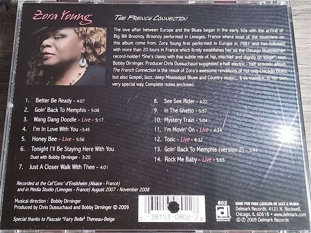 Zora Young - The French Connection, Ophalen of Verzenden, Zo goed als nieuw, Jazz