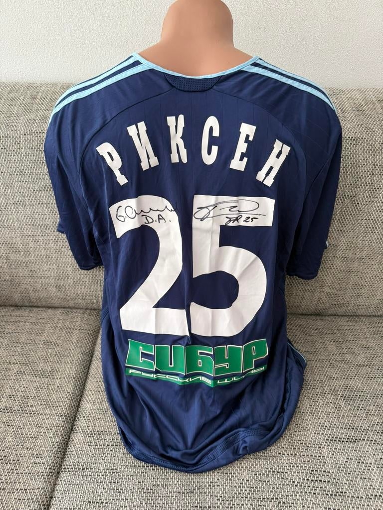 Gesigneerd spelersshirt Ricksen - Zenit Sint-Petersburg, Verzamelen, Sportartikelen en Voetbal, Ophalen of Verzenden, Gebruikt