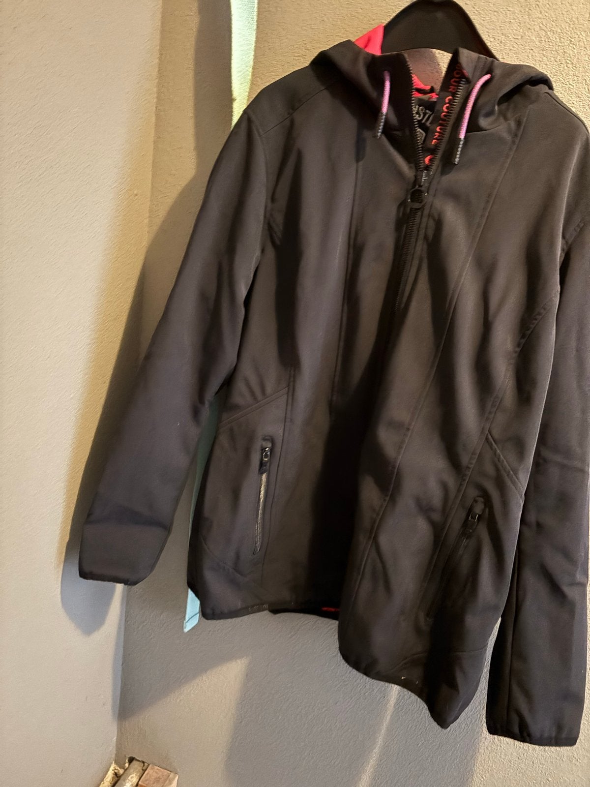 Wellensteyn softshell jas maat L, Ophalen of Verzenden, Gedragen, Maat 42/44 (L), Zwart