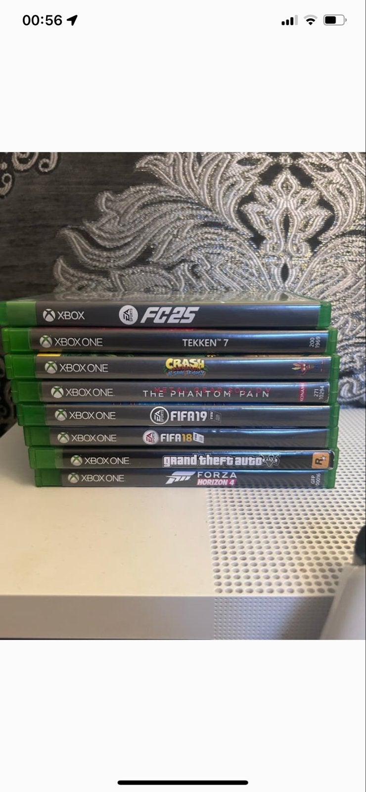 Xbox One S met games (FC25, GTA, Forza) en controller accu, Ophalen of Verzenden, Zo goed als nieuw, Sport