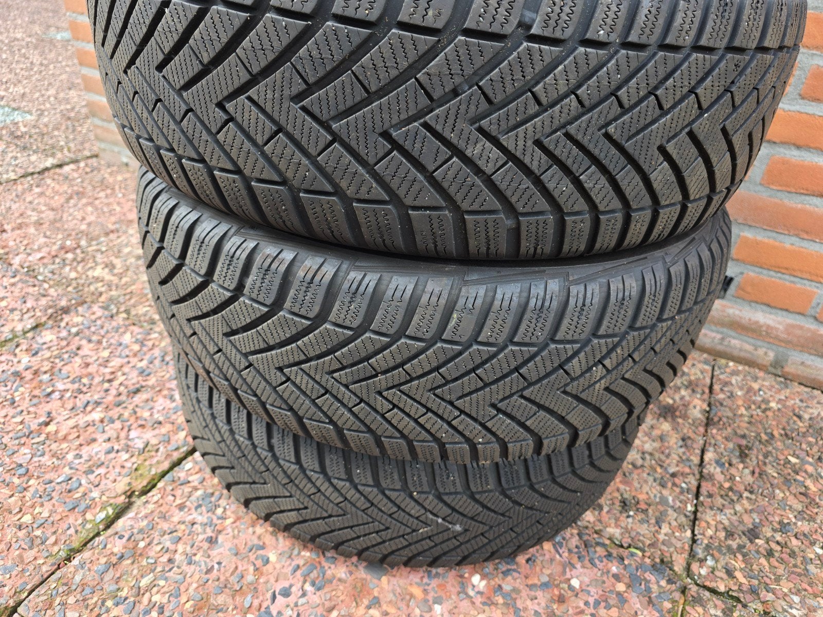 Winterbanden, Auto-onderdelen, Banden en Velgen, Gebruikt, 16 inch, Band(en), Personenwagen