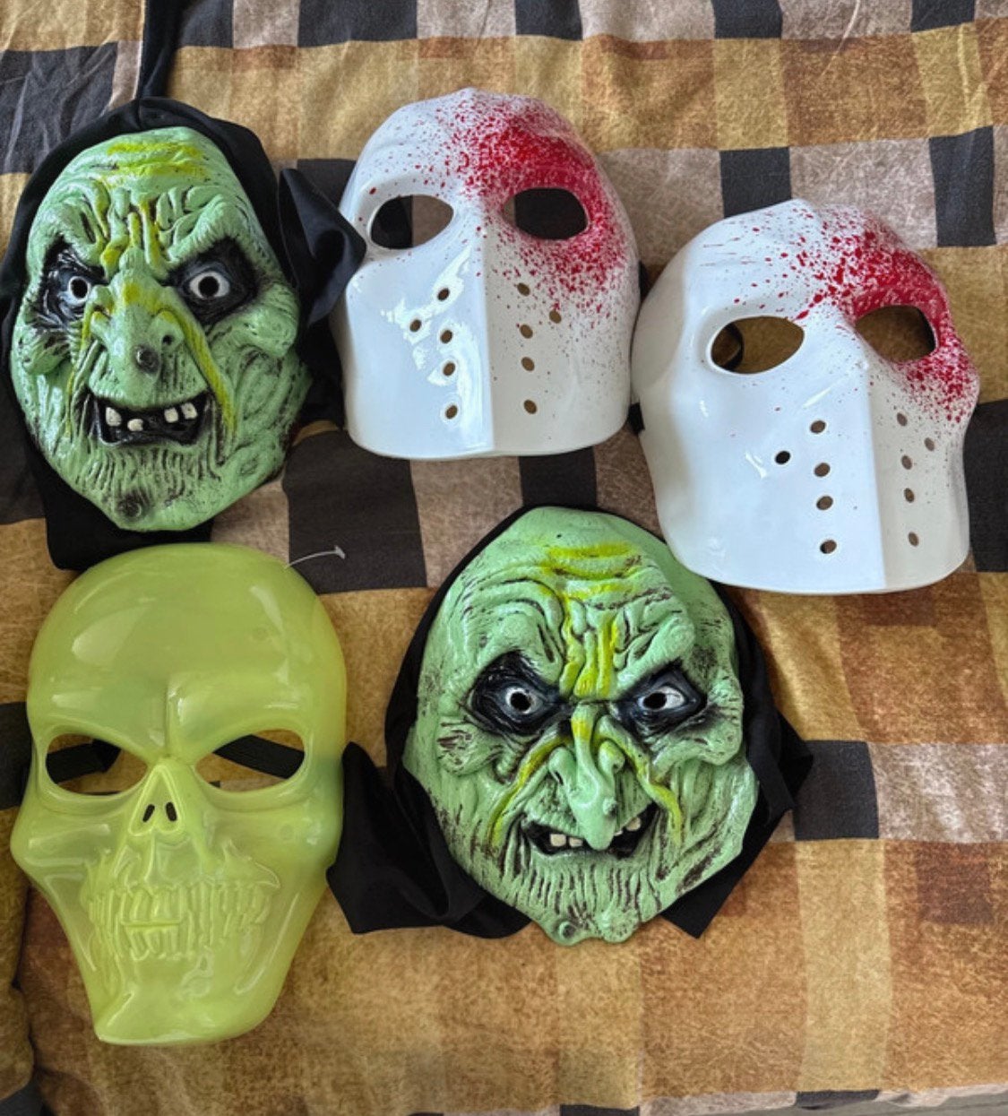 Halloween maskers, Ophalen of Verzenden, Zo goed als nieuw, Halloween of Griezel