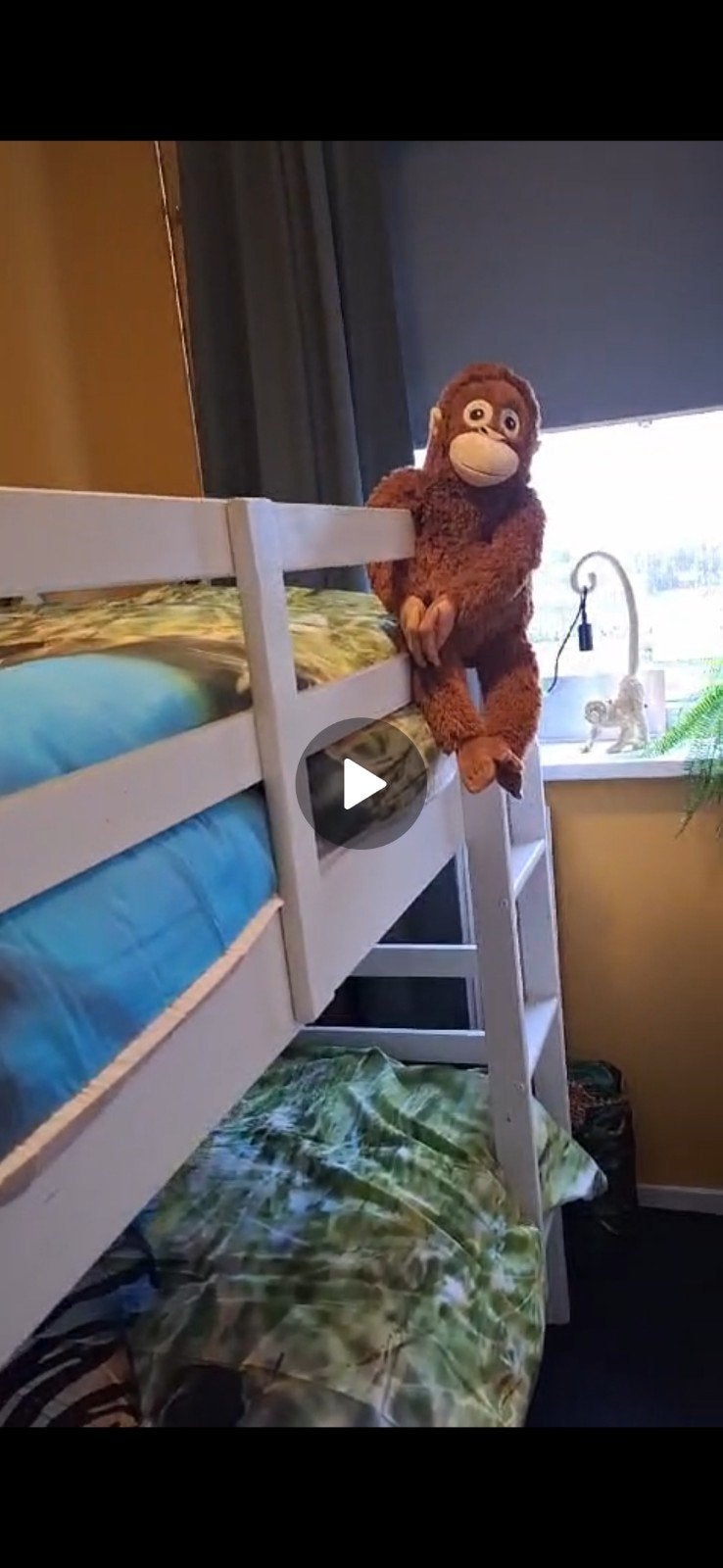 Stapelbed wit incl kleding kast witmassief hout, Ophalen of Verzenden, Gebruikt, Stapelbed