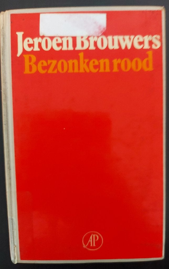 Bezonken rood – Jeroen Brouwers, Boeken, Ophalen, Gelezen