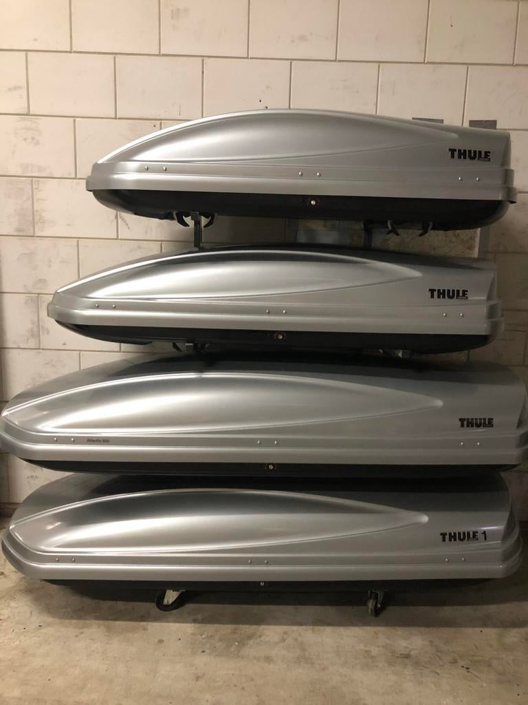 TE HUUR Thule Dakkoffer - Atlantis 900 voor zomervakantie, Ophalen, Gebruikt