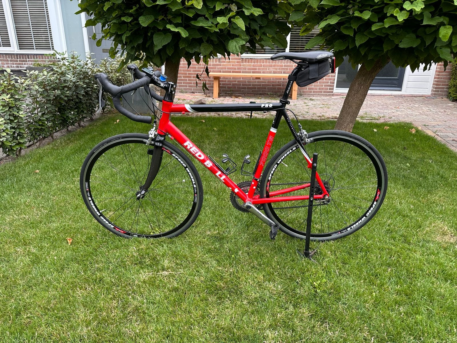 Red Bull racefiets - Shimano 105 - Goede staat maat L 58, 28 inch, Gebruikt, Aluminium, Meer dan 20 versnellingen