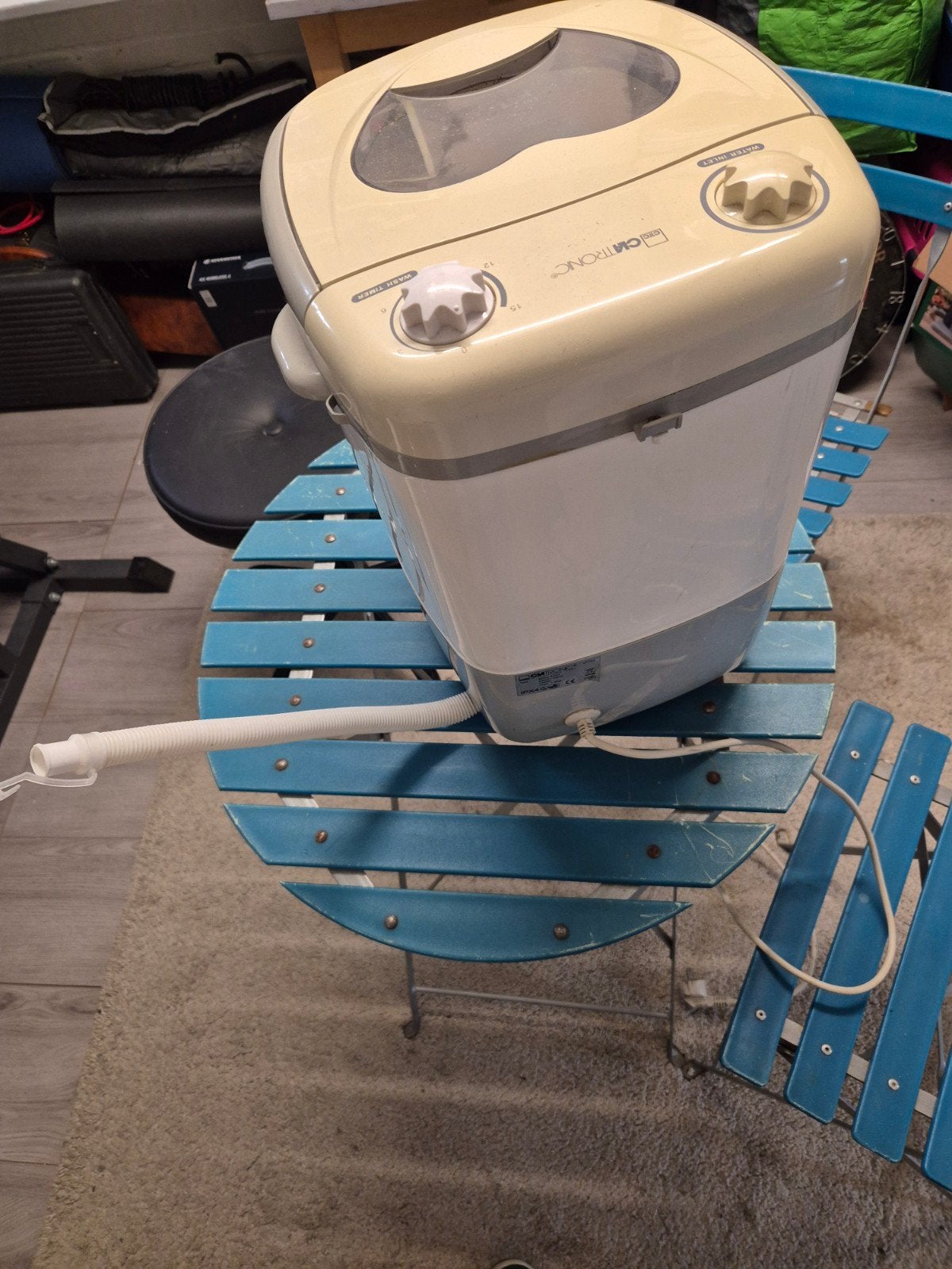 Compacte Clatronic Mini Wasmachine MWA 3101, Witgoed en Apparatuur, Wasmachines, Gebruikt, Bovenlader, Minder dan 4 kg, Minder dan 85 cm