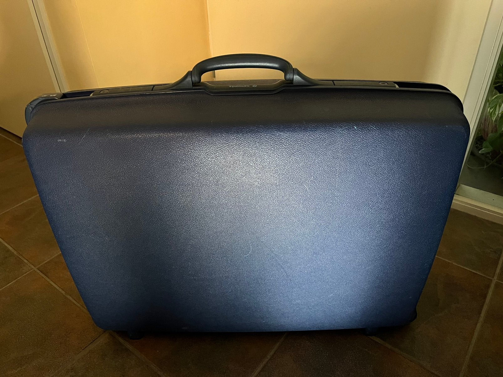 Vintage Samsonite Oyster koffer – 72 x 56 x 17 cm, Sieraden, Tassen en Uiterlijk, Koffers, Gebruikt, Hard kunststof, 70 cm of meer
