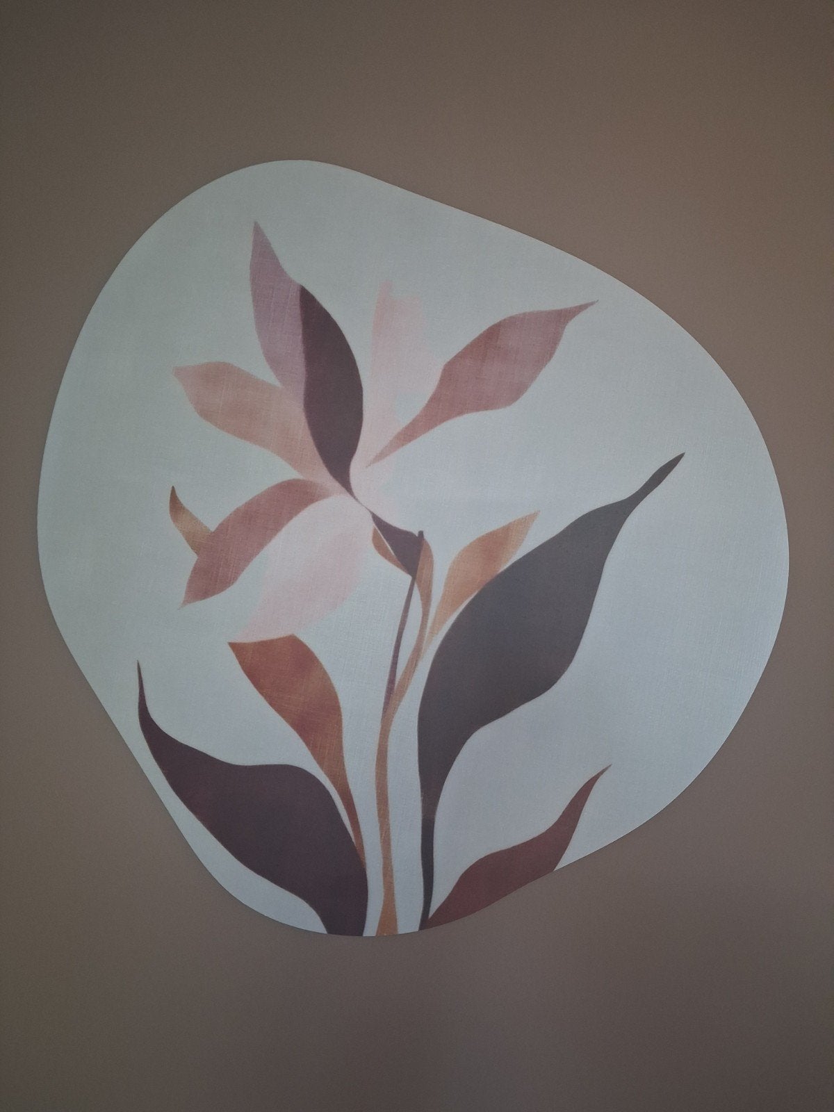 Decoratieve muurplaat ca. 55 bij 55 cm, Ophalen of Verzenden, 50 tot 75 cm, Schilderij