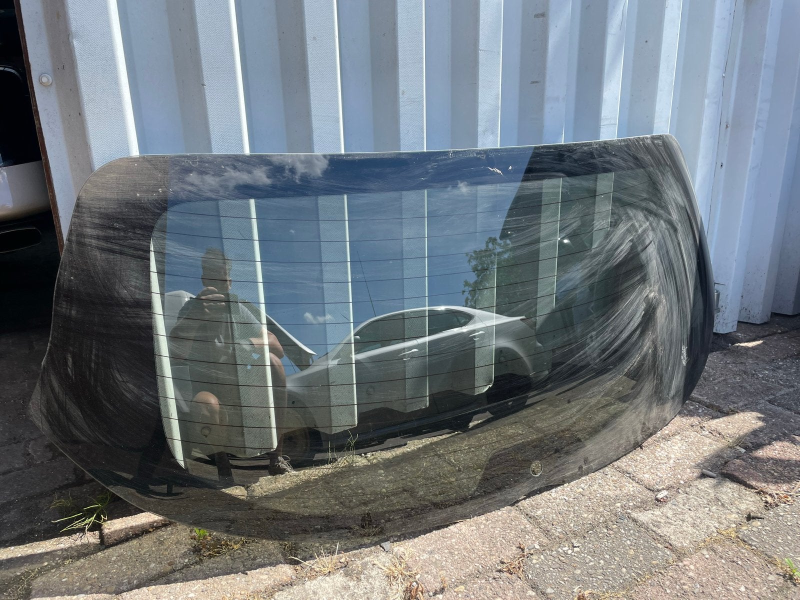 Mazda 323F Achterruit - Origineel Nippon Safety Glas, Ophalen of Verzenden, Gebruikt, Mazda