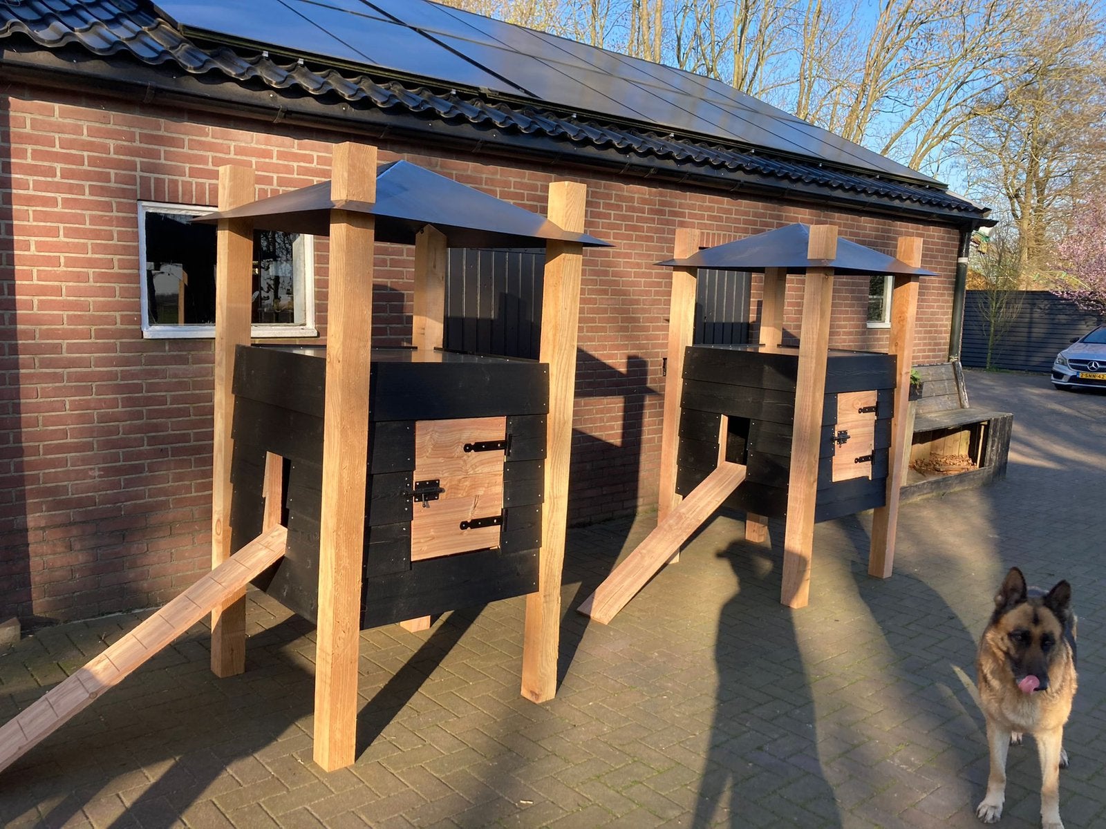 Kippenhok hooiberg, Dieren en Toebehoren, Pluimvee | Toebehoren, Ophalen, Nieuw, Kippenhok of Kippenren