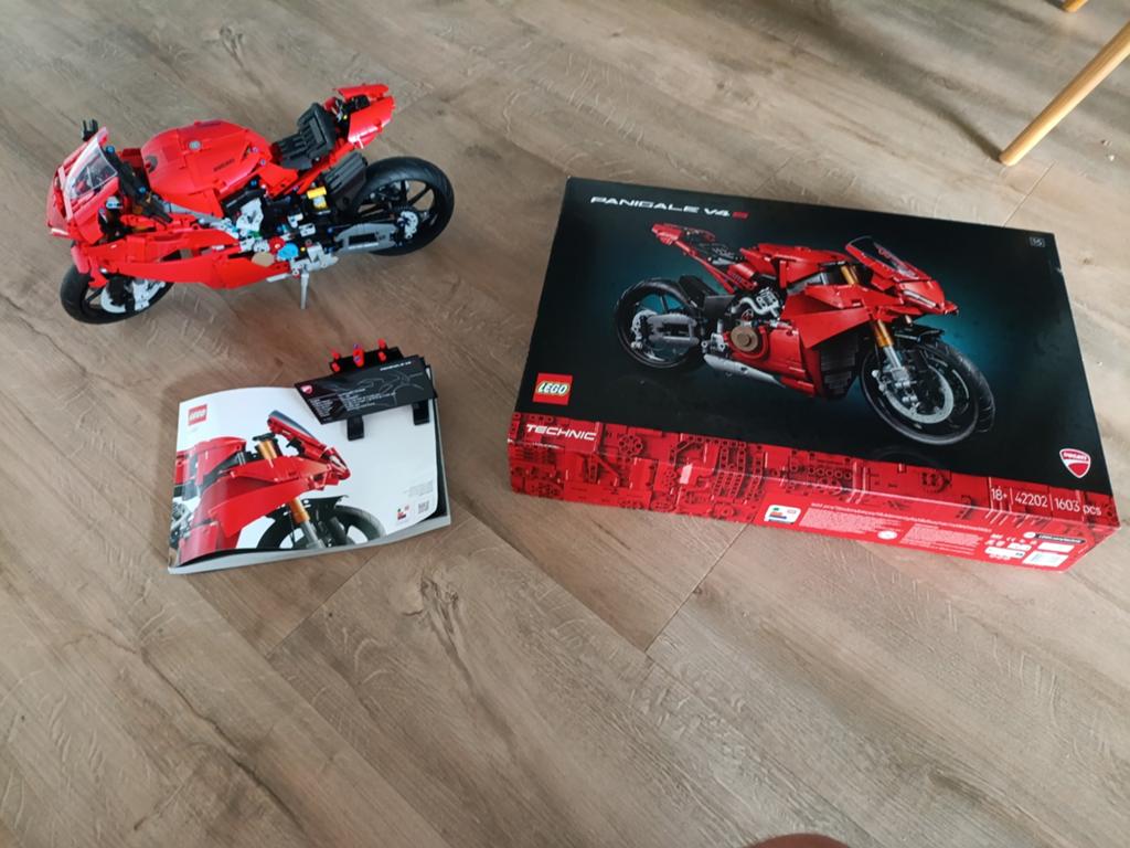 Lego Ducati 42202, Ophalen of Verzenden, Zo goed als nieuw