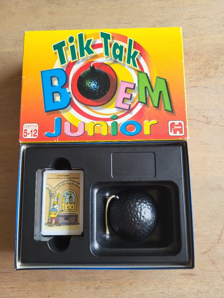 Tik Tak Boem Junior - Leuk woordspel voor kinderen, Vijf spelers of meer, Ophalen of Verzenden, Gebruikt, Jumbo