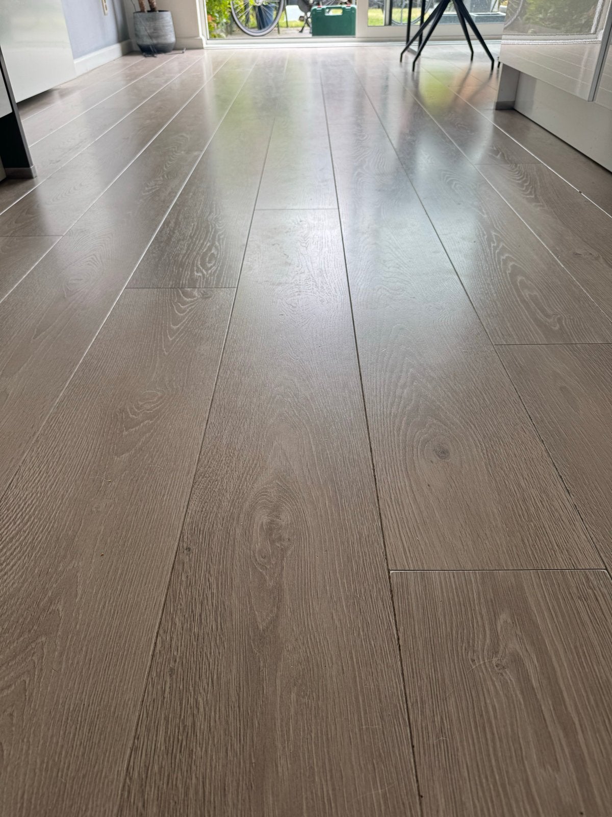Quickstep laminaat, ca. 50 m2, zelf verwijderen, Doe-het-zelf en Verbouw, Ophalen, Gebruikt, 10 m² of meer, 10 tot 30 cm