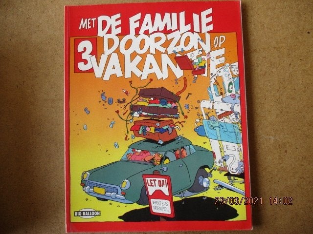 adv0435 familie doorzon op vakantie 3, Eén stripboek, Ophalen, Gelezen