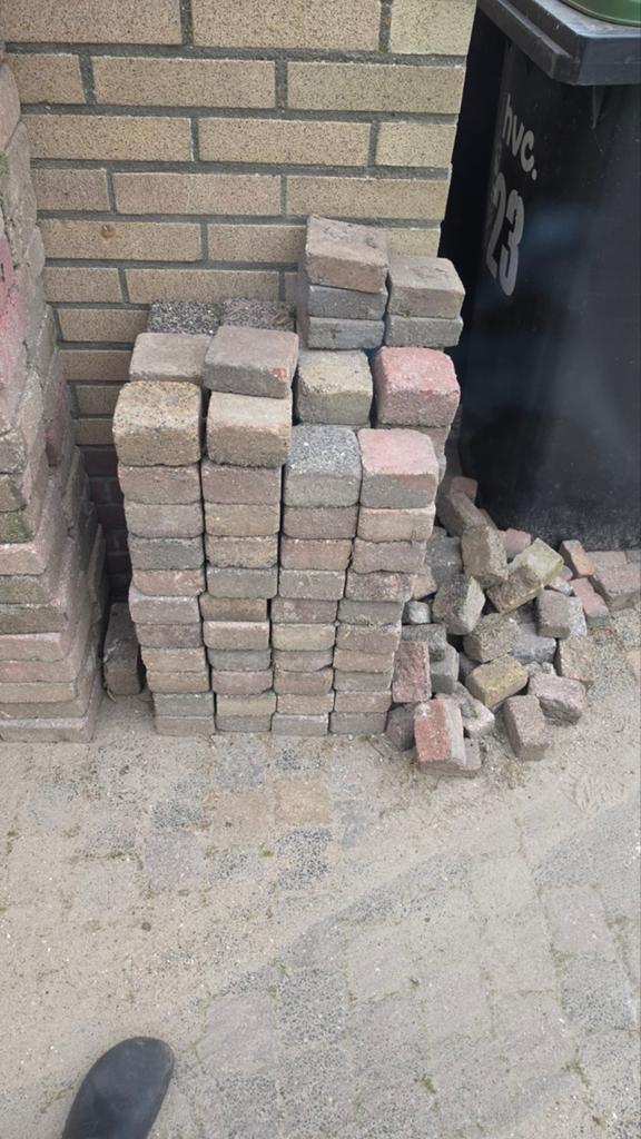 Koppelstones 10x10, Ophalen, Beton, Klinkers