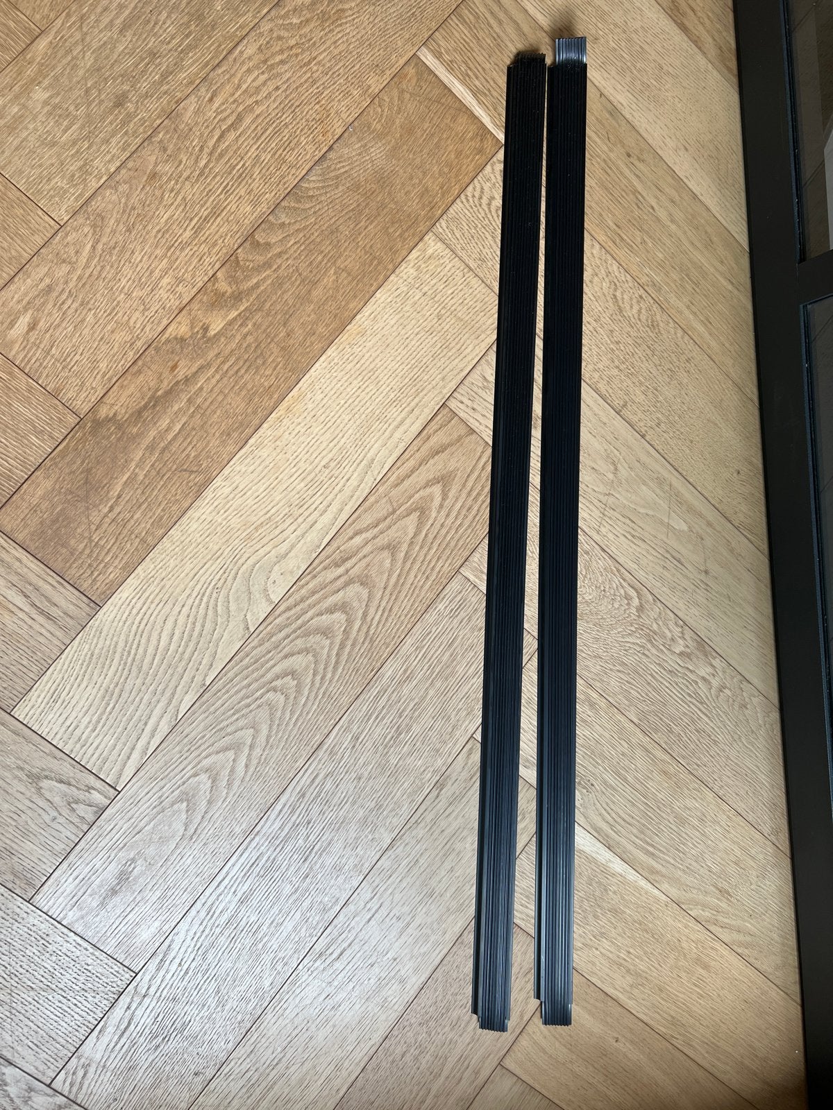 Trapprofiel zwart 42x22x1000mm, Minder dan 25 mm, Overige typen, Nieuw, Ophalen of Verzenden