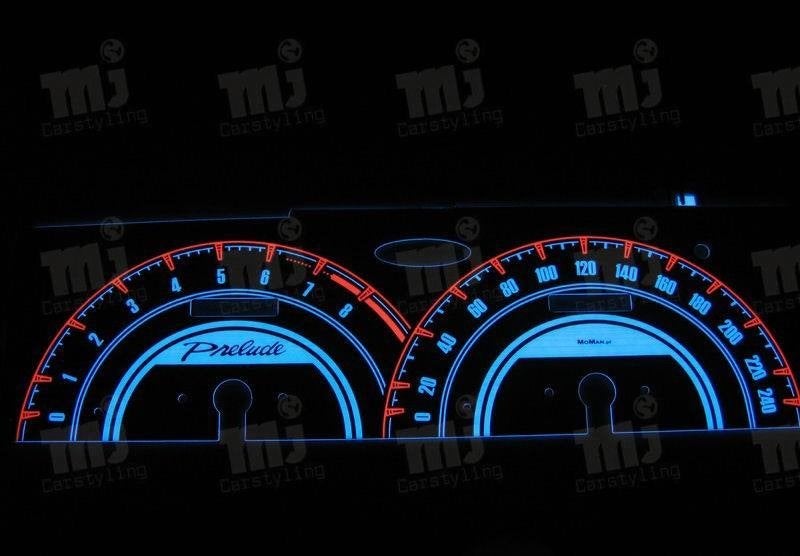 Honda Prelude 4 - Indiglo Tellerplaten, Auto diversen, Ophalen of Verzenden, MJ-Carstyling, Info@mj-carstyling.net, Sibeliusstraat 81 5011JH Tilburg