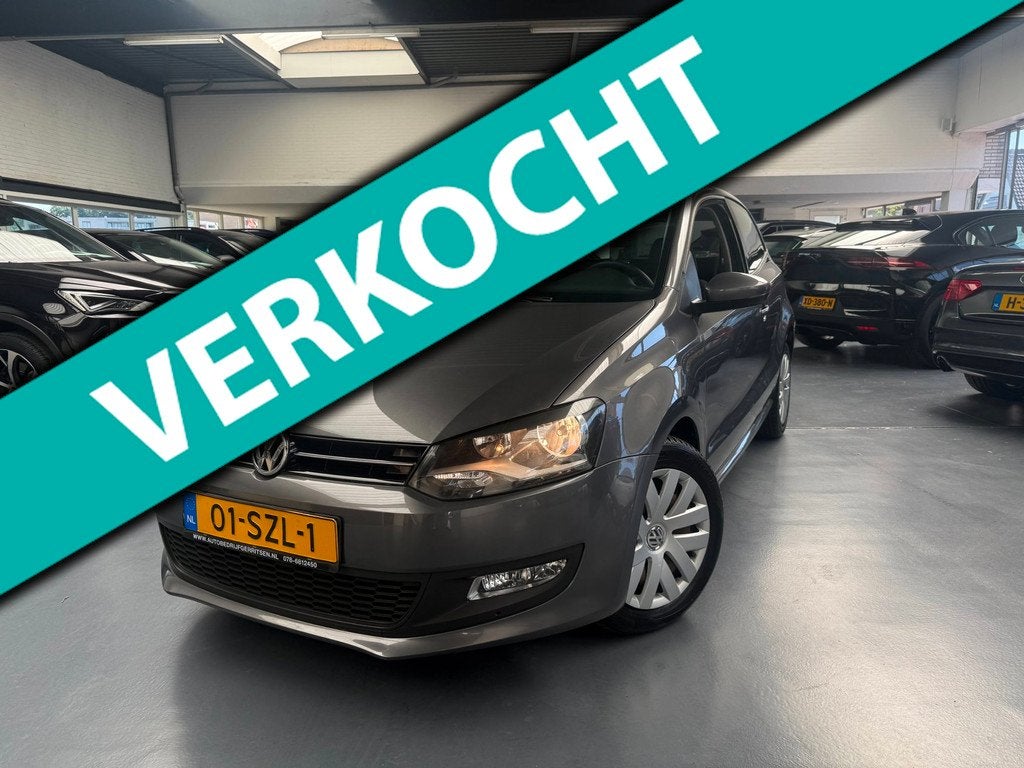 Volkswagen Polo 1.2 TSI Comfortline |NAP|, Euro 5, Stof, Zwart, Origineel Nederlands