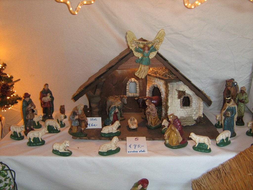 kerstgroep kerststal  no 5, Diversen, Ophalen of Verzenden, Zo goed als nieuw