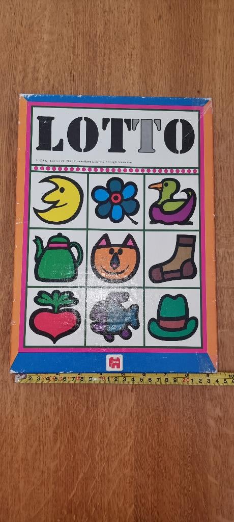 Lotto bingo spel met plaatjes, Hobby en Vrije tijd, Vijf spelers of meer, Ophalen of Verzenden, Zo goed als nieuw, Jumbo