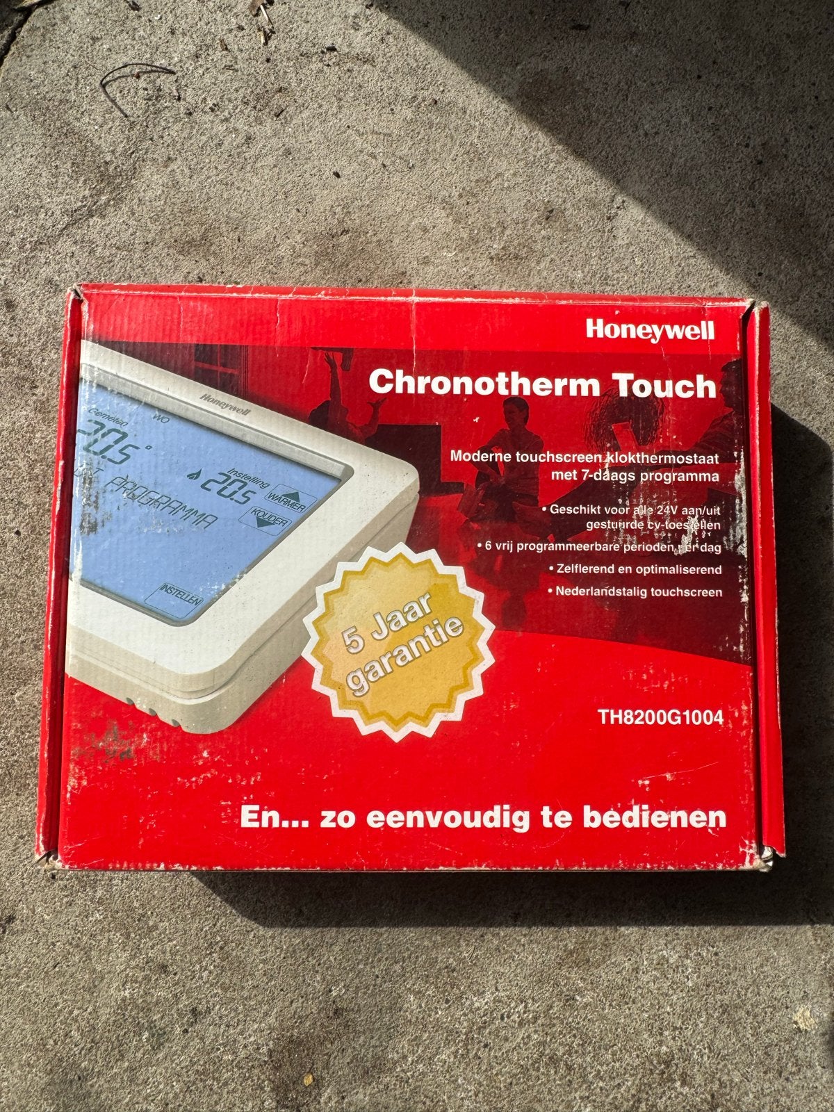Honeywell Chronotherm Touch TH8200G1004 thermostaat, Doe-het-zelf en Verbouw, Ophalen, Zo goed als nieuw