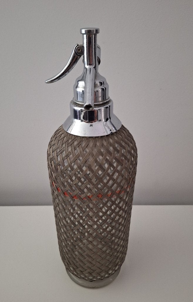 Vintage spuitwaterfles / seltzer soda sifon Sparklets London, Ophalen