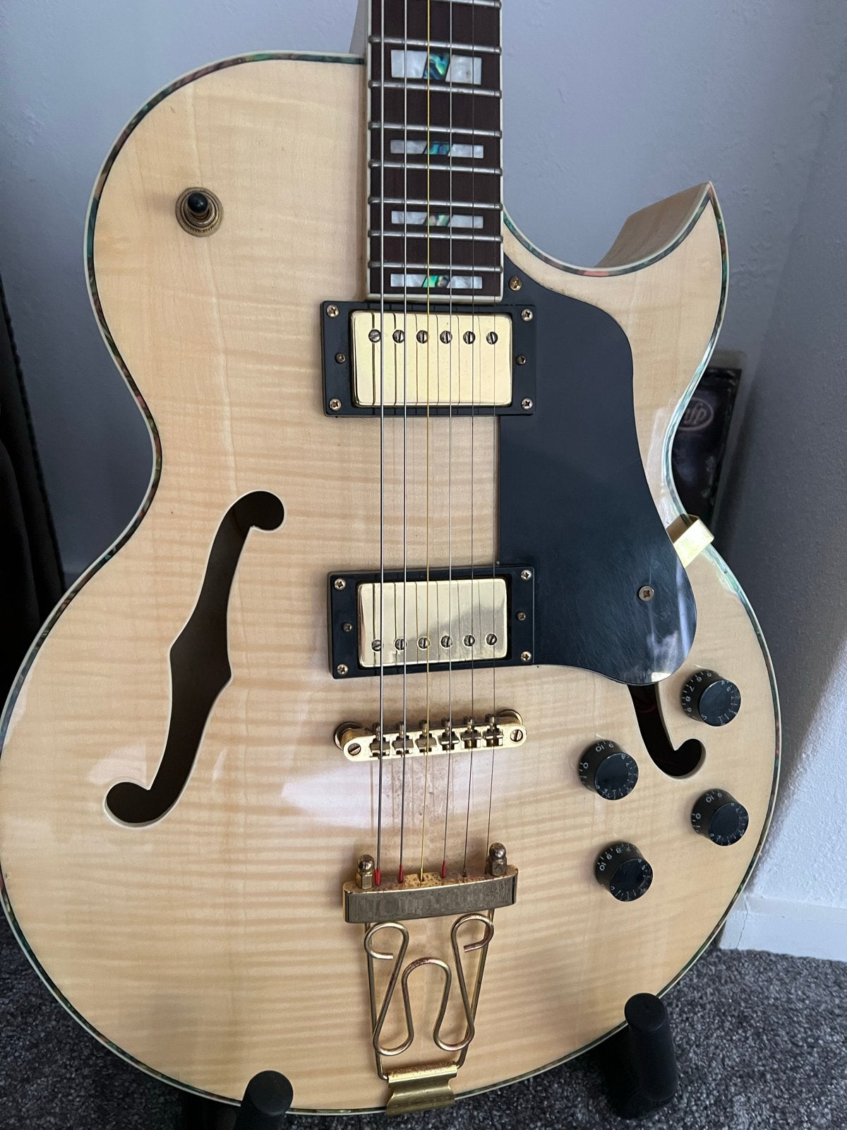 Fazley FST118 Hollowbody Gitaar - Zo goed als nieuw, Ophalen, Zo goed als nieuw, Overige typen