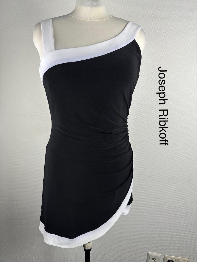Joseph Ribkoff Jurk  (mt: 42) 21,4/25, Kleding | Dames, Jurken, Zo goed als nieuw, Maat 42/44 (L), Zwart, Knielengte, Ophalen of Verzenden