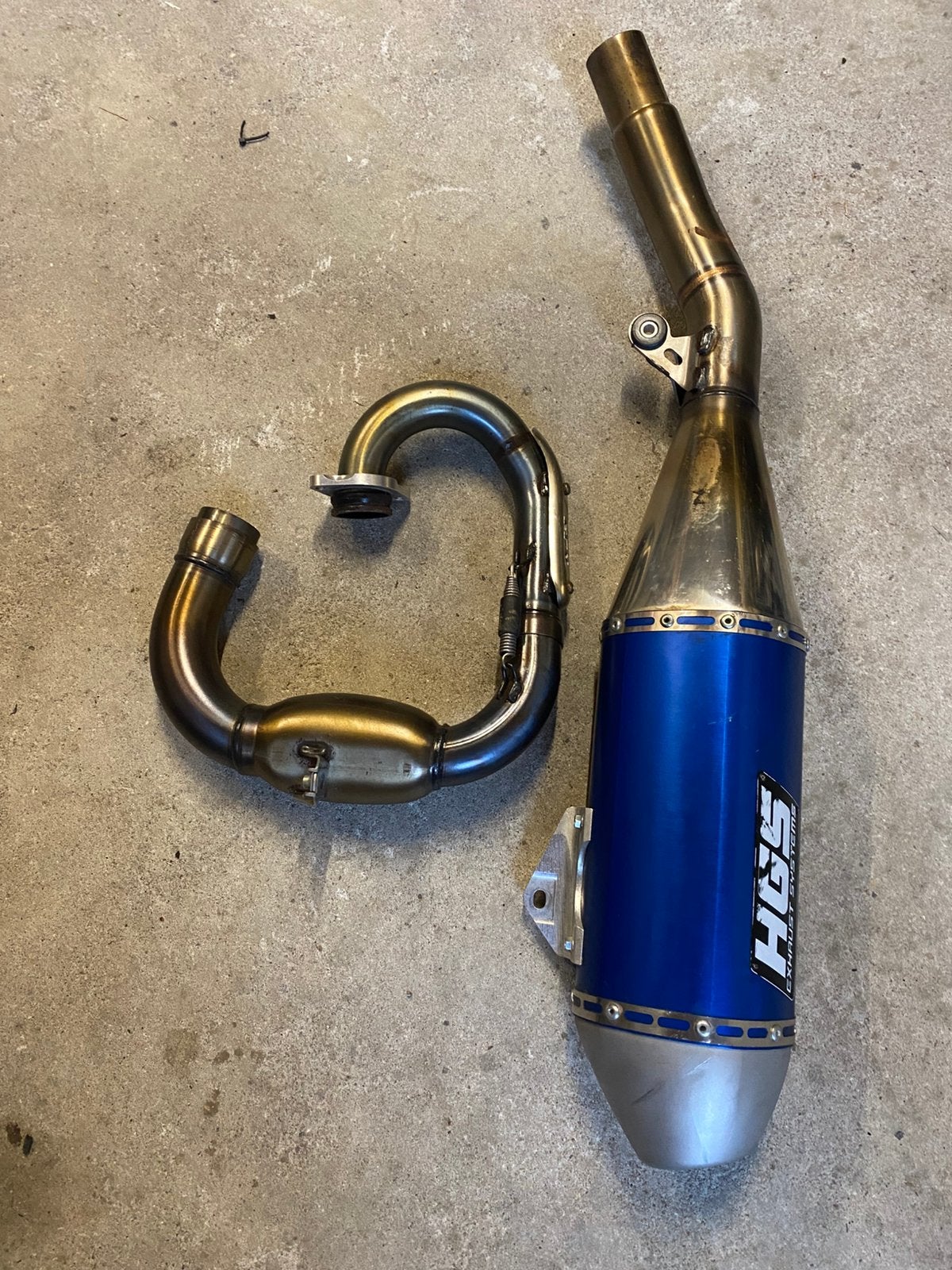HGS Yamaha YZ250F 2019/2023 uitlaat, Motoren, Ophalen