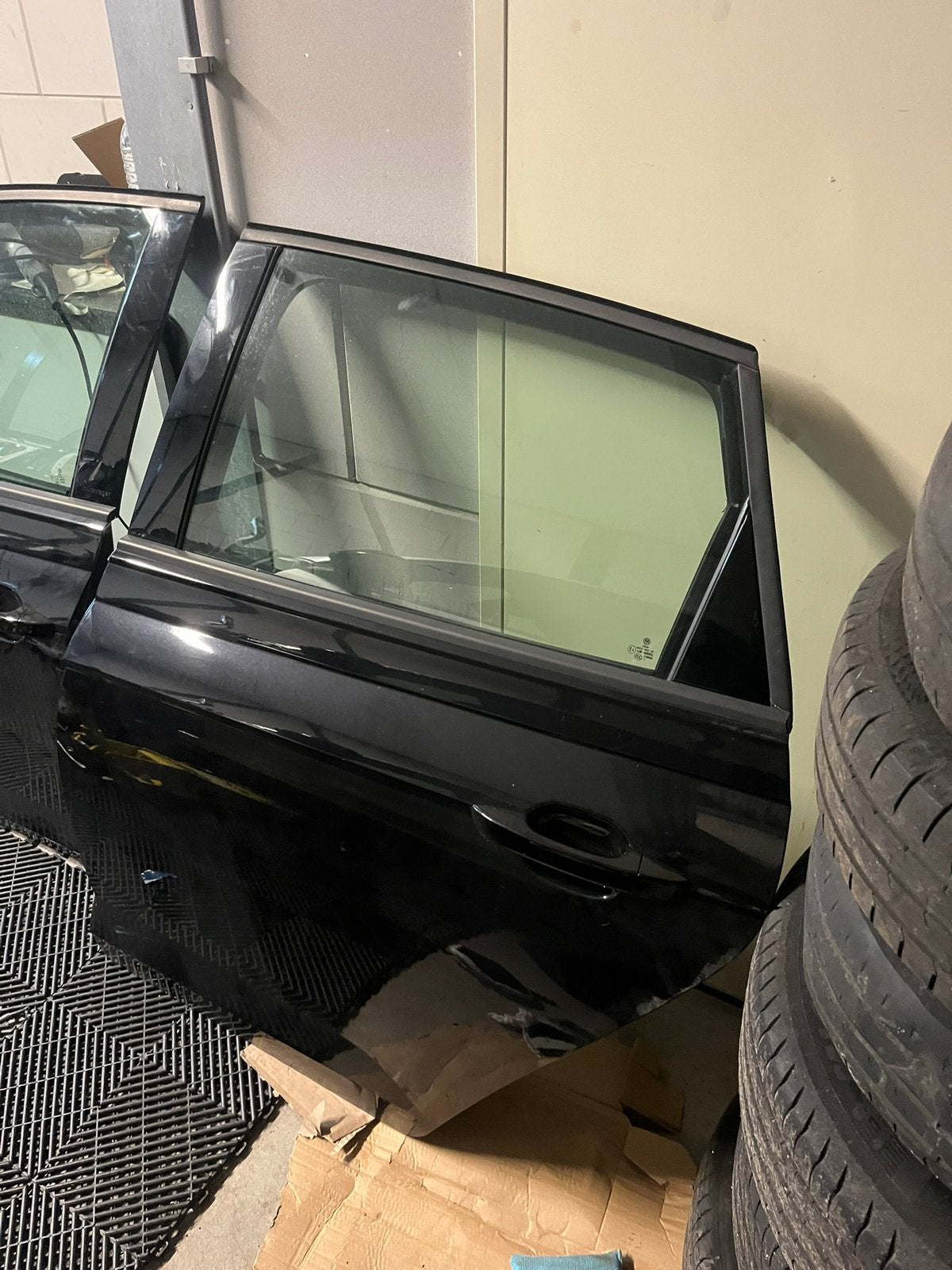 Polo 2G LC9X portier Links-achter schadevrij, Ophalen, Links, Deur