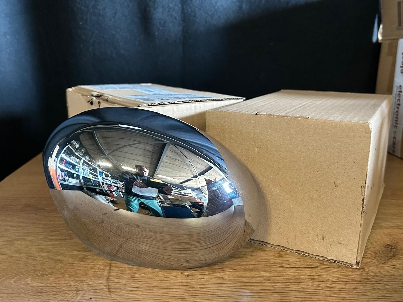 Chrome spiegelkappen Mini modeljaar 2010, Auto diversen, Auto-accessoires, Gebruikt, Ophalen of Verzenden