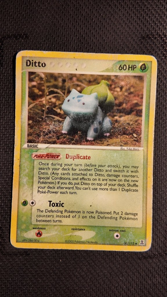 Ditto 36 Delta Species | Pokemon kaart, Ophalen, Zo goed als nieuw, Losse kaart