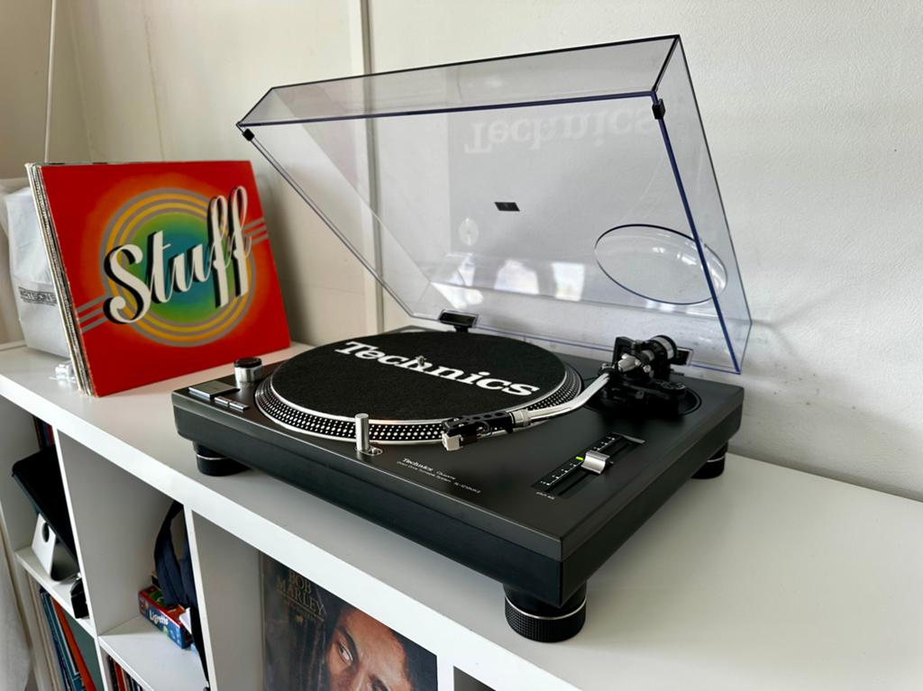 Technics SL-1210mk2, Audio, Tv en Foto, Platenspelers, Ophalen, Gebruikt, Pitch-regelaar, Platenspeler