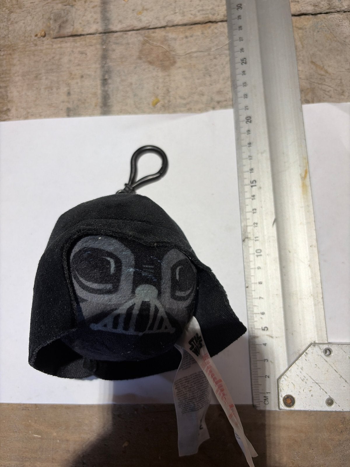Star Wars Darth Vader Knuffel Sleutelhanger, Verzenden, Gebruikt, Actiefiguurtje