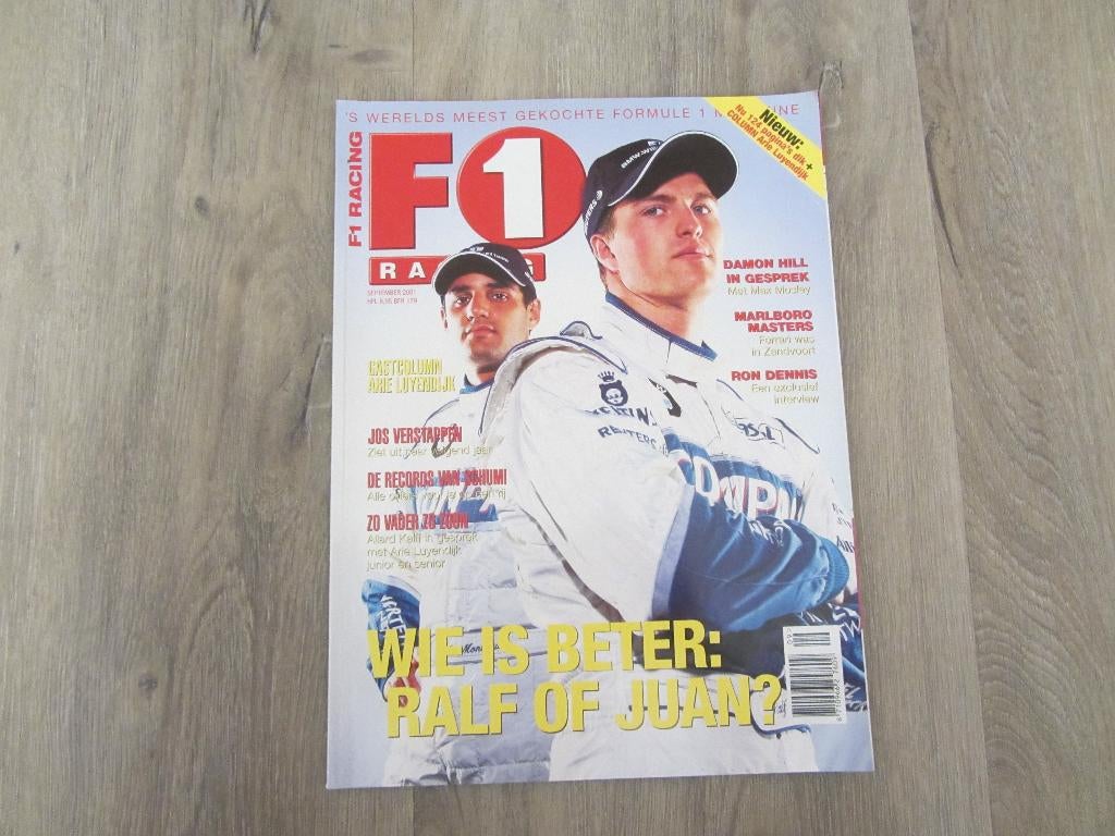 F1 Racing 2001, Ophalen of Verzenden, Zo goed als nieuw, Sport en Vrije tijd