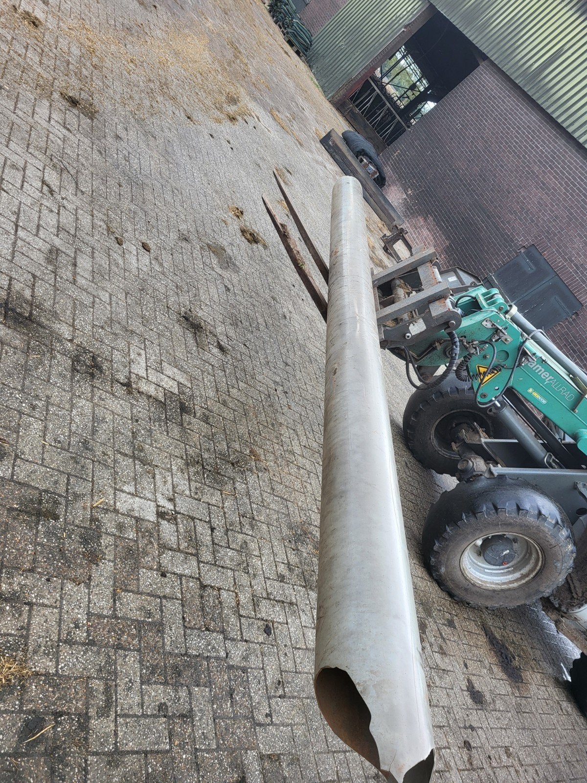 Duiker 250mm - Sterke buis voor diverse toepassingen, Overige materialen, Gebruikt, Ophalen of Verzenden, Minder dan 2 meter