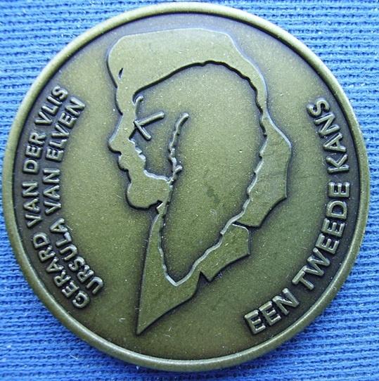Huwelijkspenning (?) van der Vlis en van Elven 2001, Ophalen of Verzenden, Overige materialen, Nederland