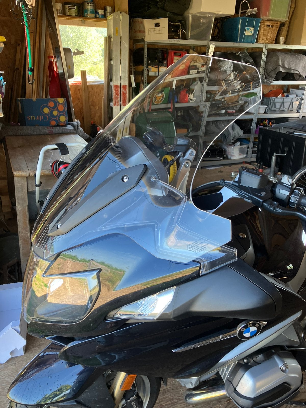 Windscherm wunderlich marathon bmw r1200rt r1250rt, Motoren, Accessoires | Overige, Ophalen of Verzenden, Zo goed als nieuw