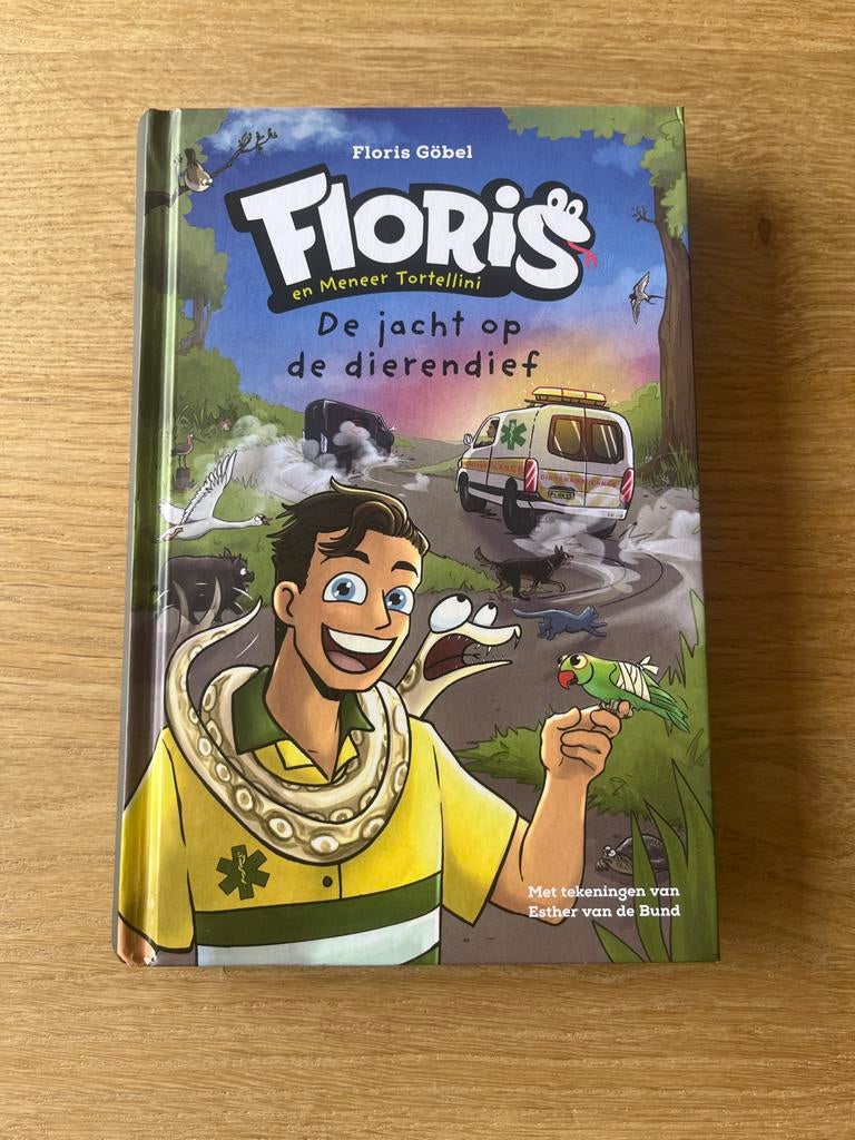Floris en Meneer Tortellini: De jacht op de dierendief, Boeken, Ophalen of Verzenden, Zo goed als nieuw, Fictie algemeen