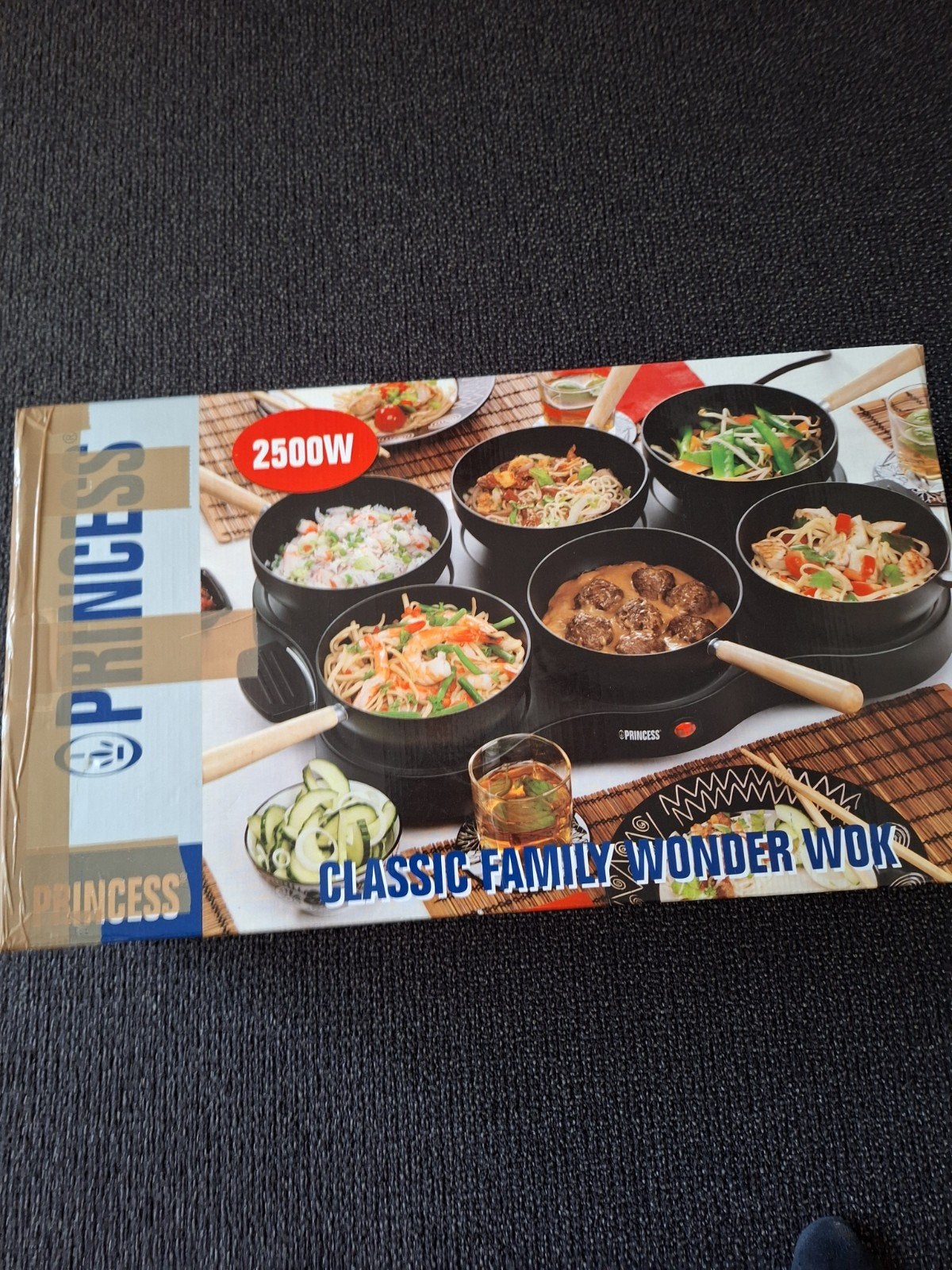 Princess Classic Family Wonder Wok 2500W, Ophalen of Verzenden, Gebruikt