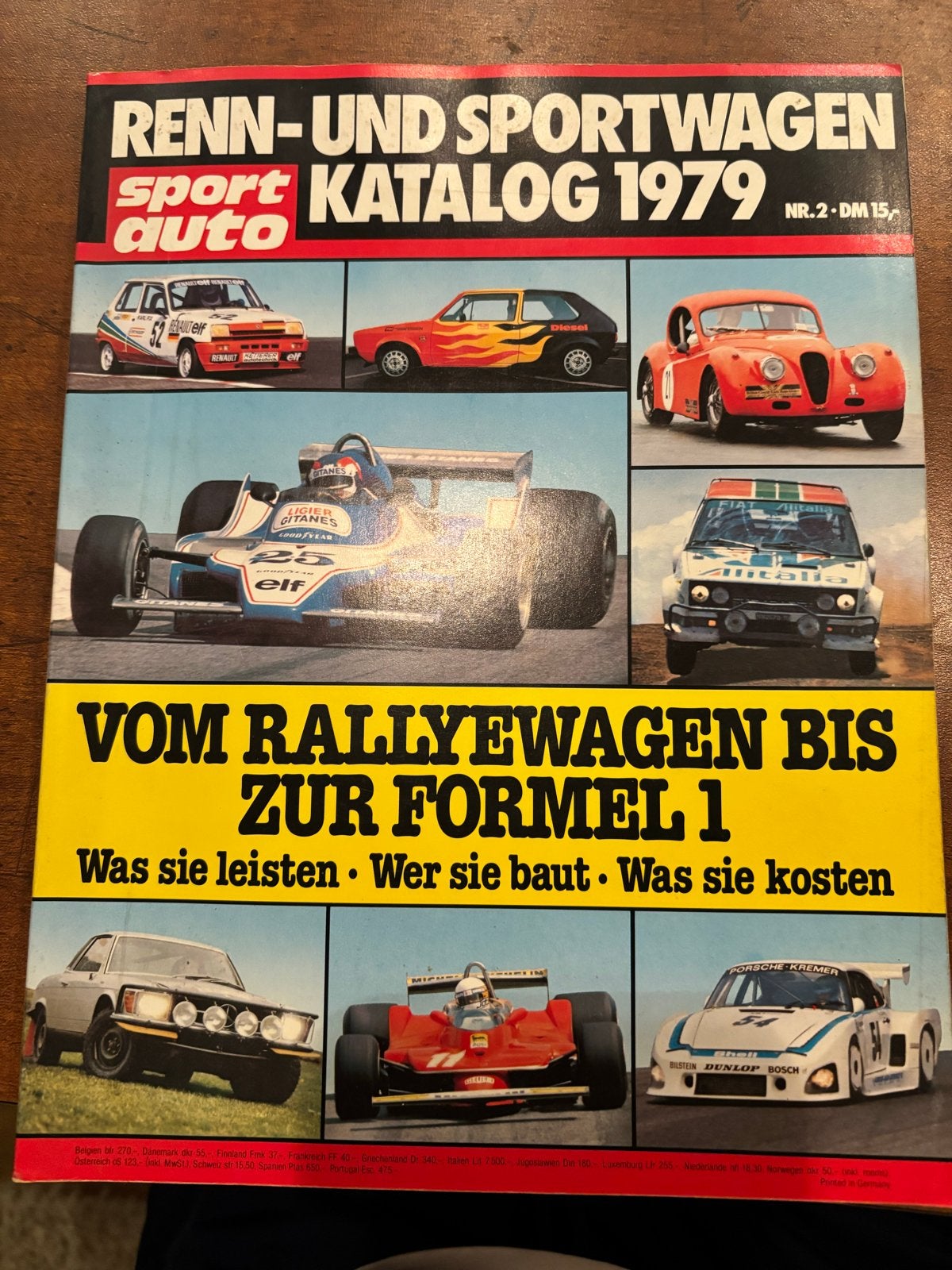 Sport Auto Katalog 1979 - Renn- und Sportwagen, Ophalen, Gelezen, Algemeen