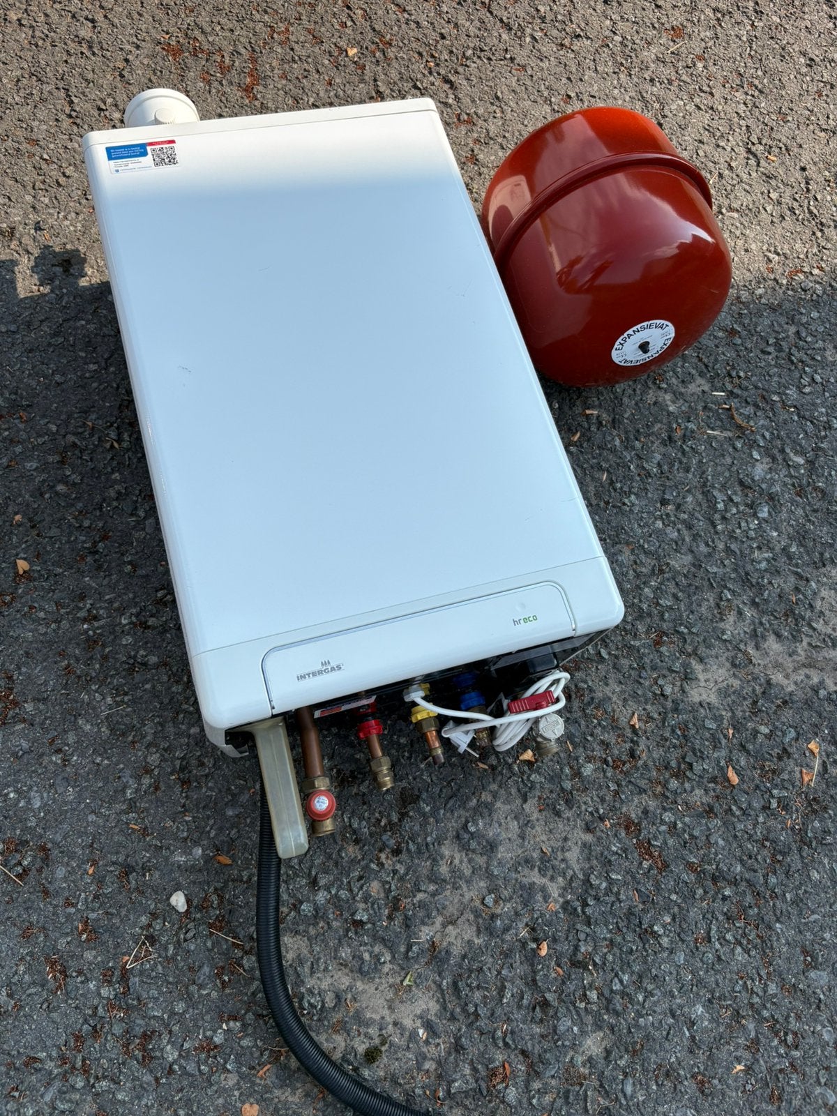 Intergas cv ketel, Ophalen, Geiser, Zo goed als nieuw, Minder dan 20 liter