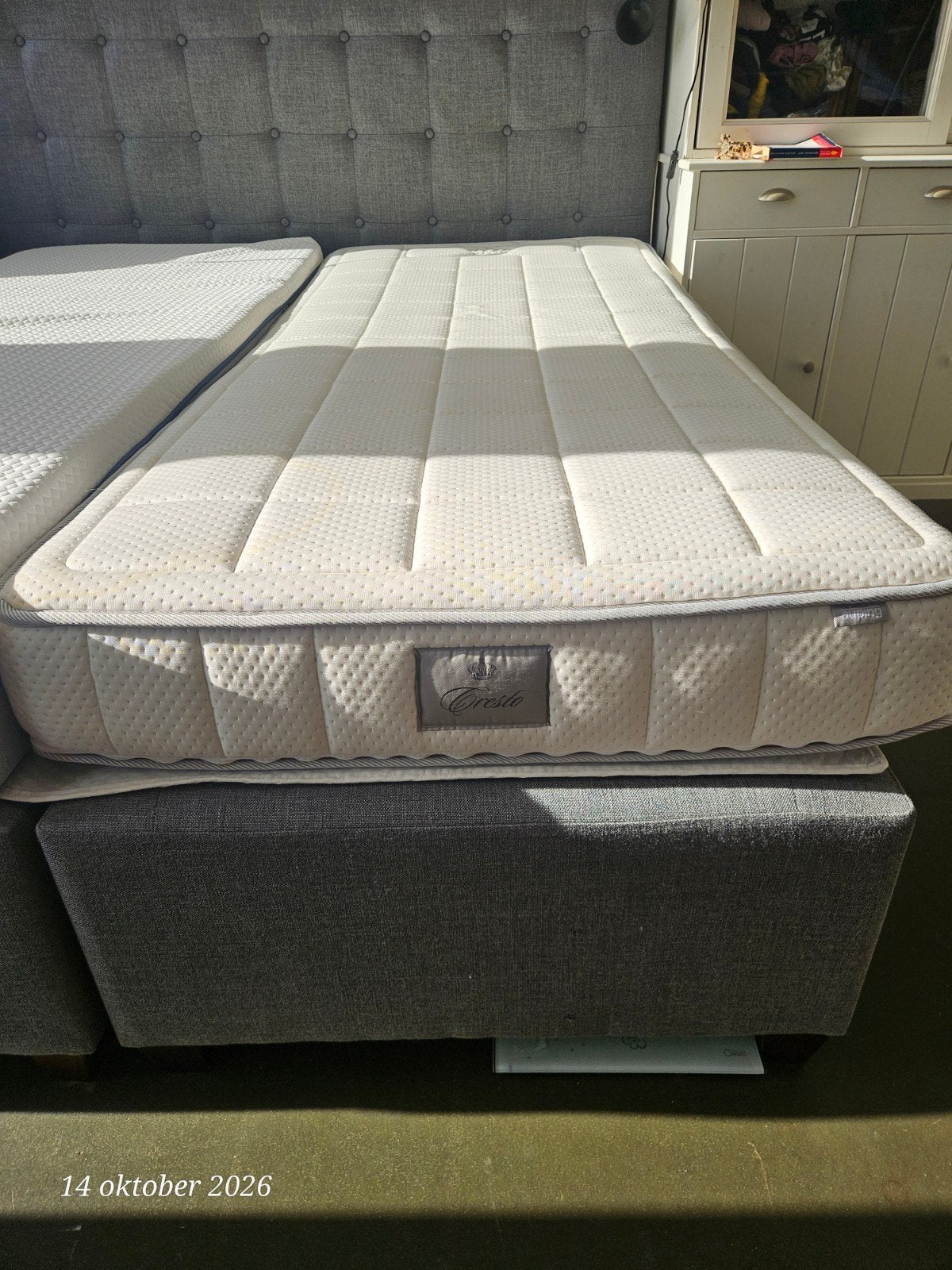 Auping Cresto matras 90x200 extra firm, Huis en Inrichting, Gebruikt, 90 cm, Eenpersoons, Ophalen of Verzenden