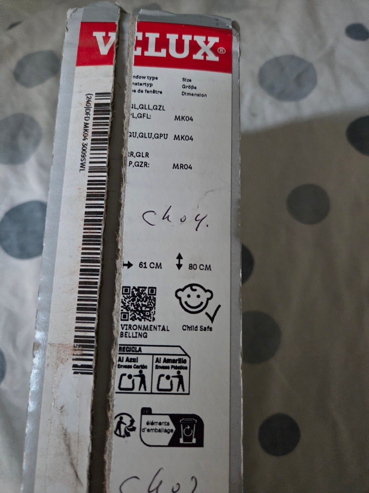 Velux lichtdoorl.+ verd. plissegordijn nieuw, Rolgordijn, Lichtdoorlatend, Nieuw, Ophalen of Verzenden
