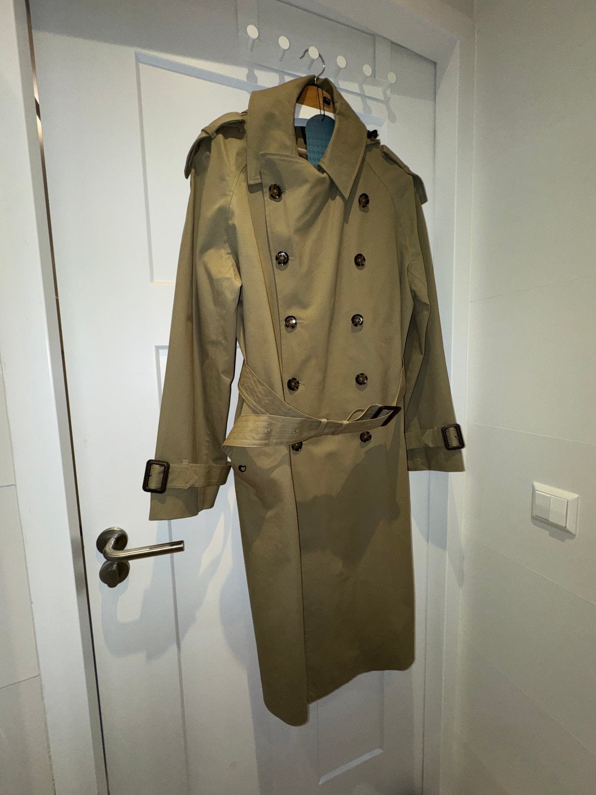 Rain Couture Unisex XL Waterdichte Trenchcoat Khaki met Puff, Ophalen of Verzenden, Rain Couture, Groen, Maat 56/58 (XL)